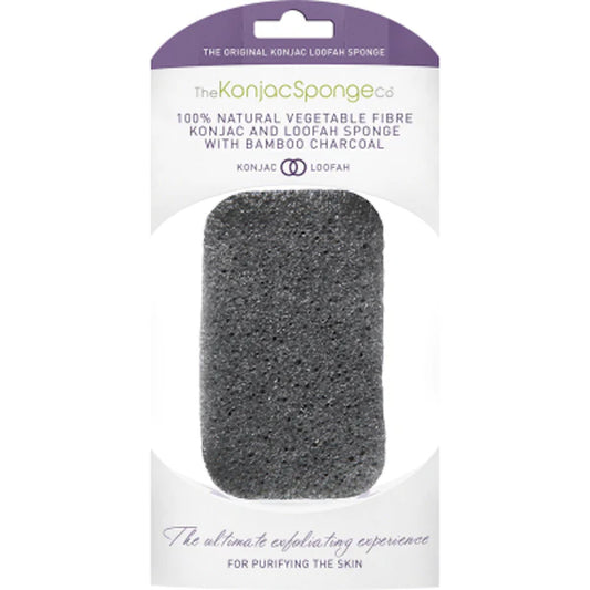 Konjac Loofah Body Sponge With Bamboo Charcoal